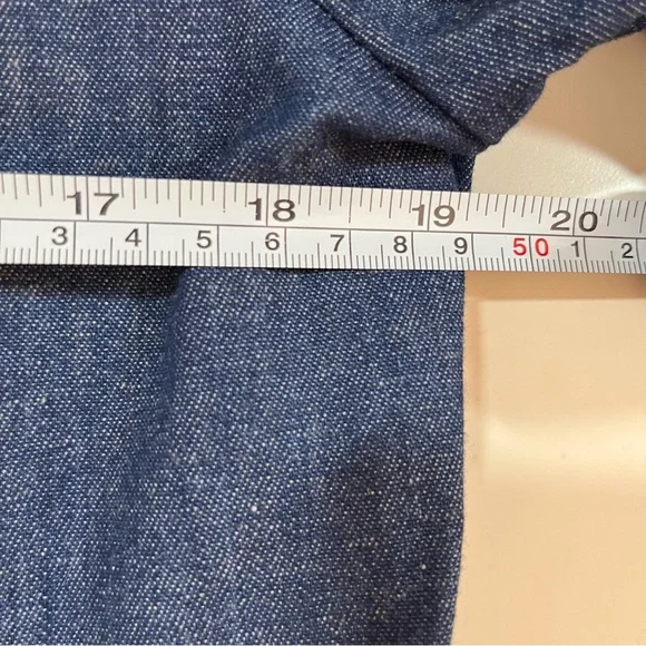 Vintage 1970’s Retro Western Denim Jean Gaucho Cowgirl wide leg Pant suit - Picture 17 of 17